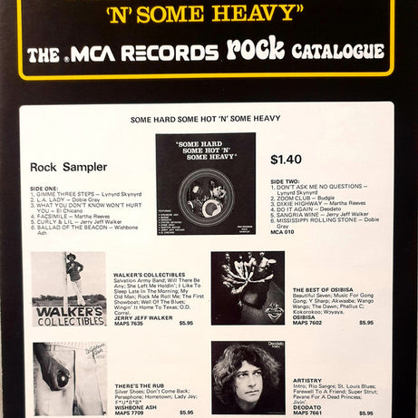 Various : Some Hard, Some Hot 'N' Some Heavy (LP, Comp, Smplr)