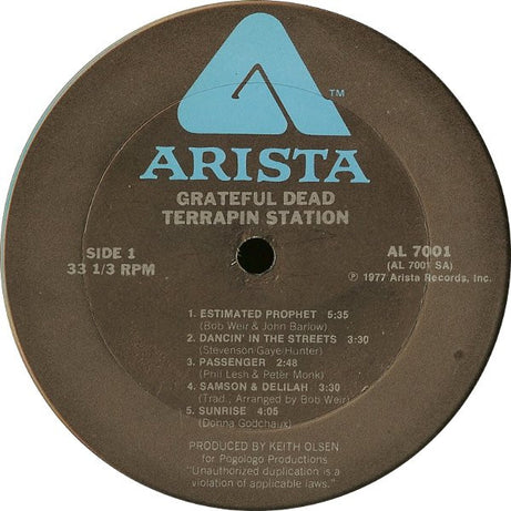 Grateful Dead* : Terrapin Station (LP, Album, Ter)