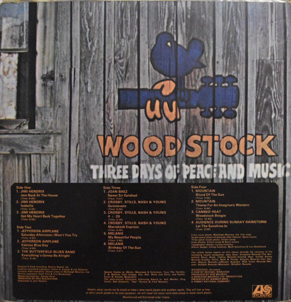 Various : Woodstock Two (2xLP, Album)