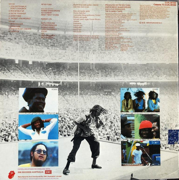 Peter Tosh : Bush Doctor (LP, Album, Sti)