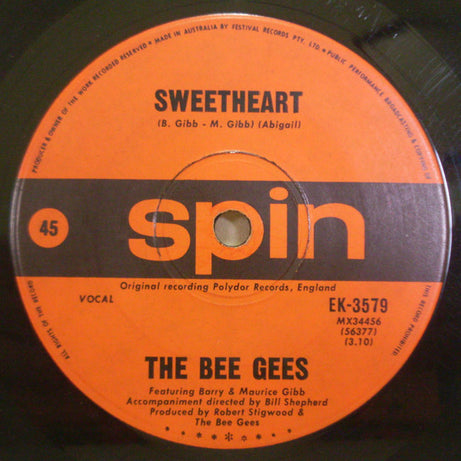The Bee Gees* : I.O.I.O. (7", Single)