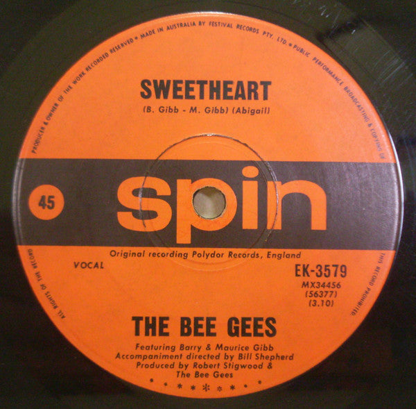 The Bee Gees* : I.O.I.O. (7", Single)