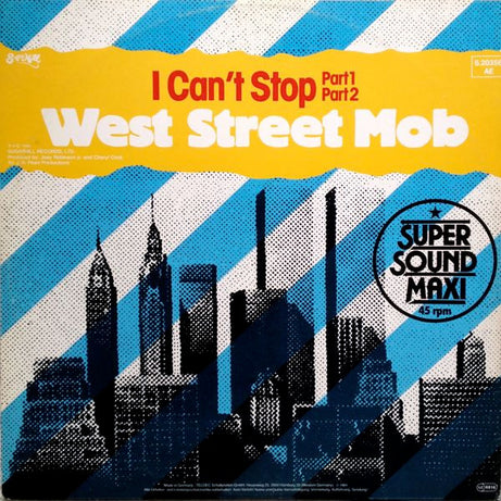 West Street Mob : I Can't Stop (12", Maxi)