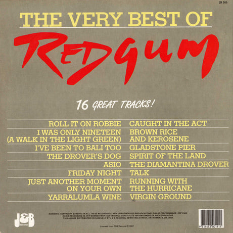 Redgum : The Very Best Of (LP, Comp)