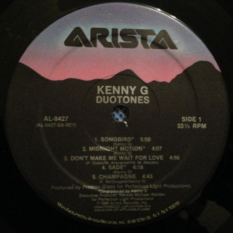 Kenny G (2) : Duotones (LP, Album)
