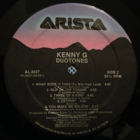 Kenny G (2) : Duotones (LP, Album)