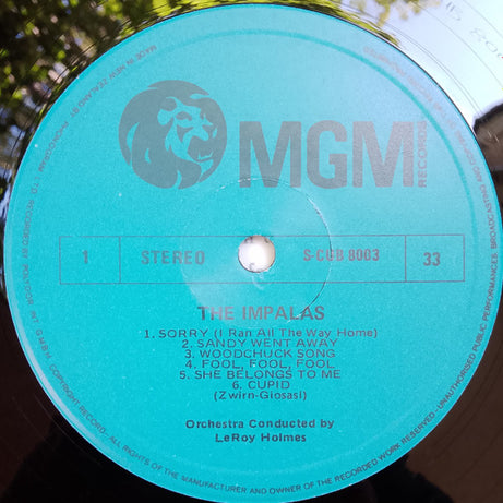 The Impalas : Sorry (I Ran All The Way Home) (LP, Album, RE)