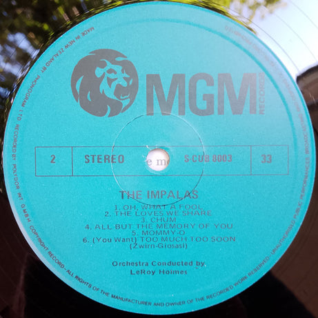 The Impalas : Sorry (I Ran All The Way Home) (LP, Album, RE)