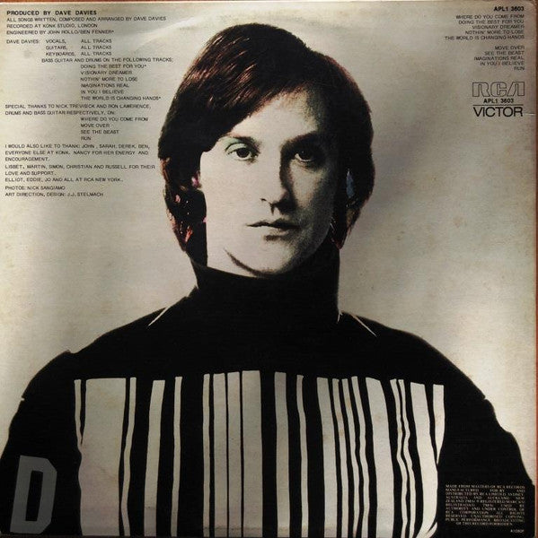 Dave Davies : Dave Davies (LP, Album)