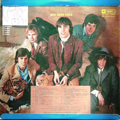 Bee Gees : Idea (LP, Album, Mono)