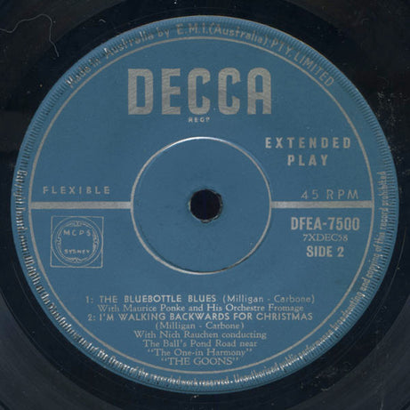 The Goons : The Goons (7", EP, RE)