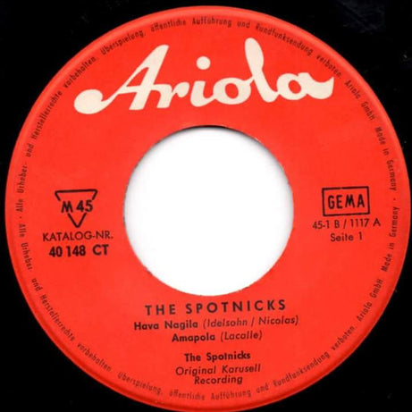 The Spotnicks : The Spotnicks (7", EP)