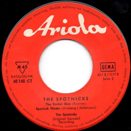 The Spotnicks : The Spotnicks (7", EP)