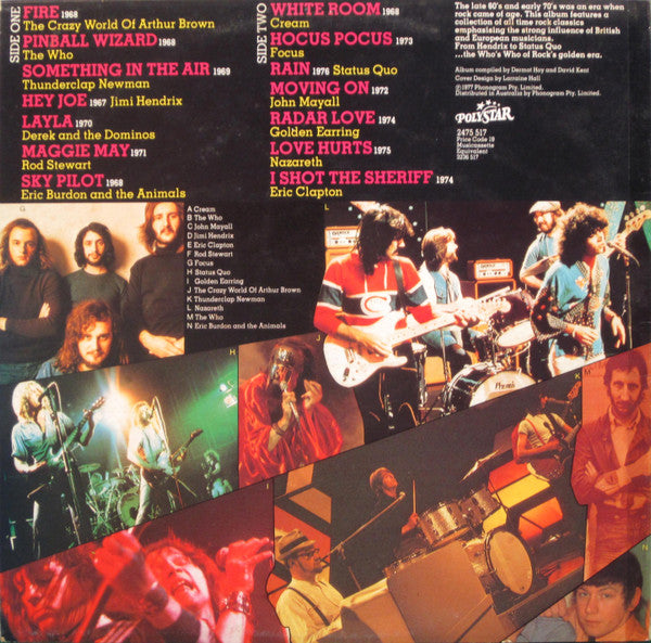 Various : Immortal Rock (LP, Comp)