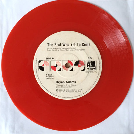 Bryan Adams : Summer Of '69 (7", Single, Red)