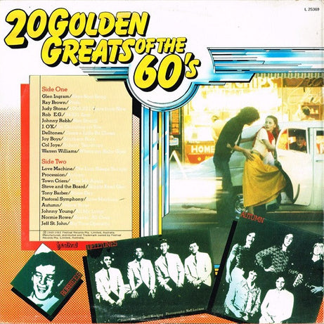 Various : 20 Golden Greats Of The 60's (LP, Comp)