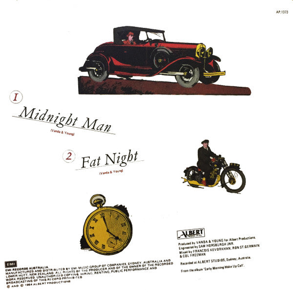 Flash & The Pan : Midnight Man (7", Single)
