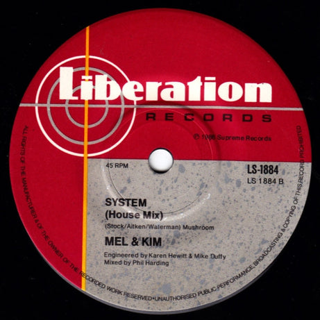 Mel & Kim : Showing Out (7", Single)