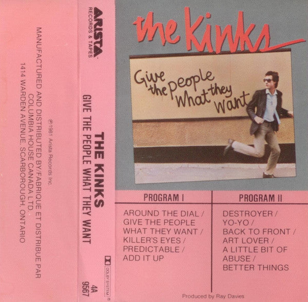 The Kinks : Give The People What They Want (Cass, Album, Club, Dol)