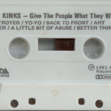 The Kinks : Give The People What They Want (Cass, Album, Club, Dol)