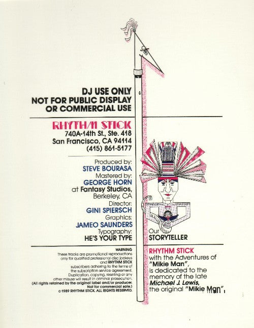 Various : Rhythm Stick 1-1 (2x12", Comp, Promo)