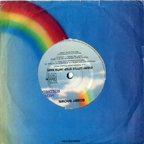 Bobby Brown : Every Little Step (7", Single)