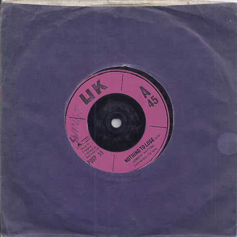 UK (3) : Nothing To Lose (7")