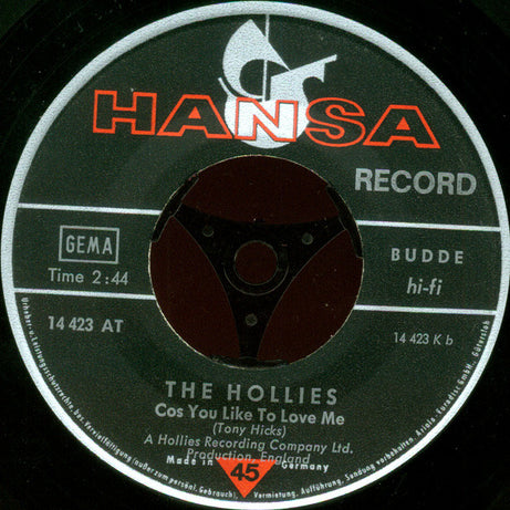 The Hollies : He Ain't Heavy - He's My Brother (7", Single)