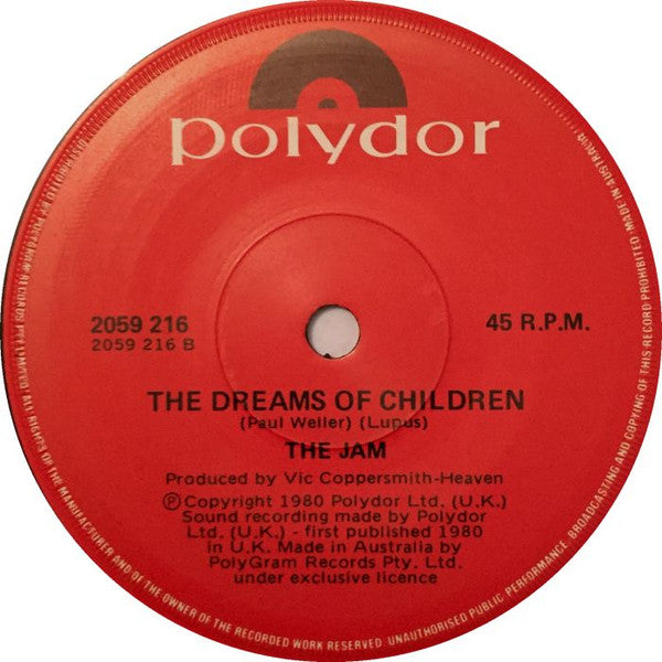 The Jam : Going Underground (7", Single)