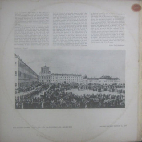 Ludwig van Beethoven, The Hungarian Quartet : The String Quartets, Volume X: No. 15 In A Minor, Op. 132 (LP, Album, Mono, Club, RE, 3rd)