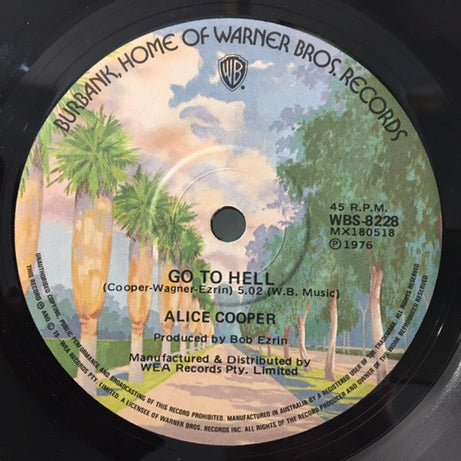 Alice Cooper (2) : I Never Cry (7", Single)