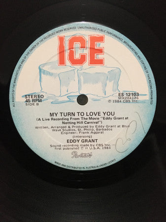 Eddy Grant : Romancing The Stone (12", Single)