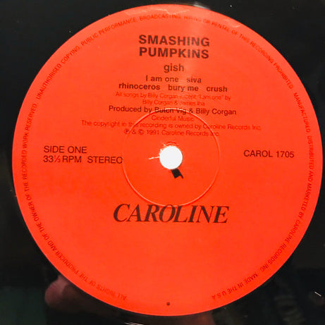 Smashing Pumpkins* : Gish (LP, Album, RE, RM)