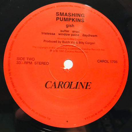 Smashing Pumpkins* : Gish (LP, Album, RE, RM)