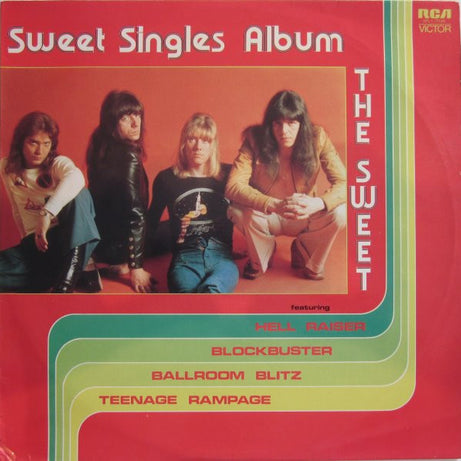 The Sweet : Sweet Singles Album (LP, Comp)