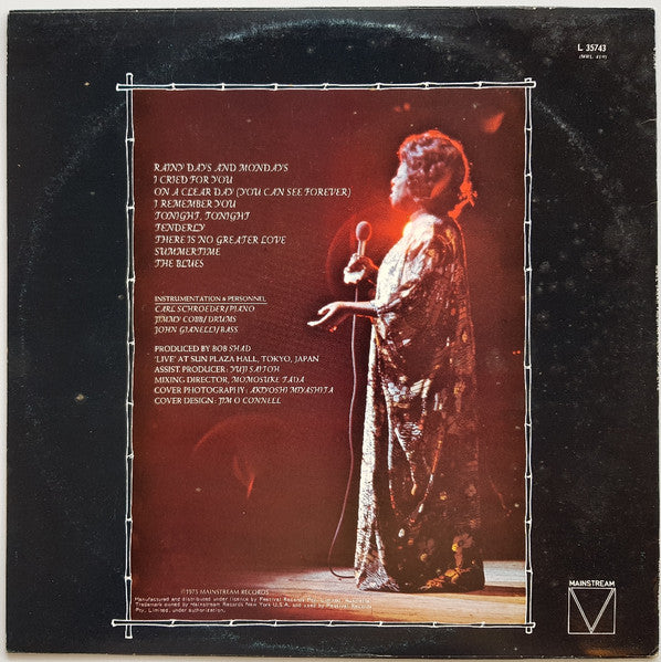 Sarah Vaughan : More Sarah Vaughan From Japan Live (LP)