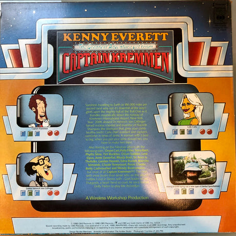 Kenny Everett : The Greatest Adventure Yet From Captain Kremmen (LP)
