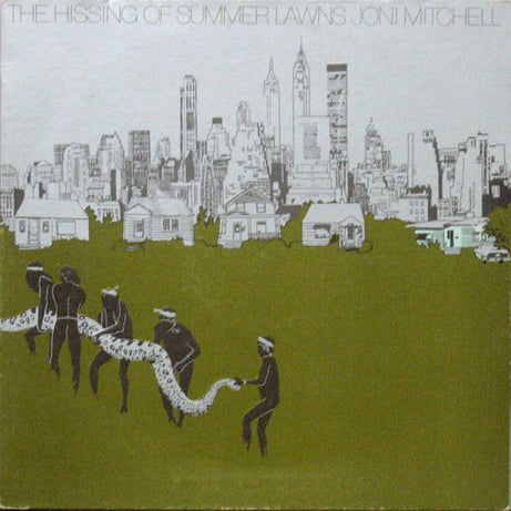 Joni Mitchell : The Hissing Of Summer Lawns (LP, Album, Emb)