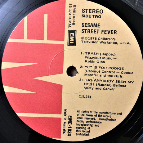 Sesame Street : Sesame Street Fever (LP, Album)