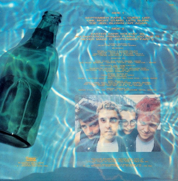 Peter And The Test Tube Babies : The Mating Sounds Of South American Frogs (LP, Album)