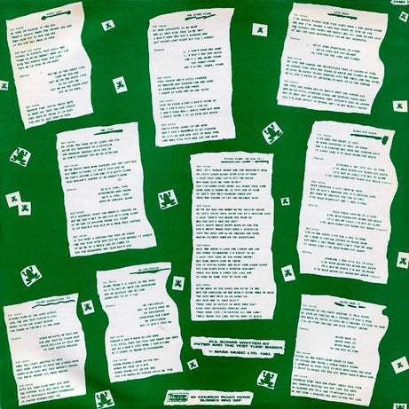 Peter And The Test Tube Babies : The Mating Sounds Of South American Frogs (LP, Album)