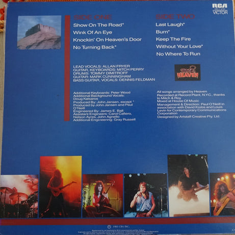 Heaven (13) : Knockin' On Heavens Door (LP, Album)