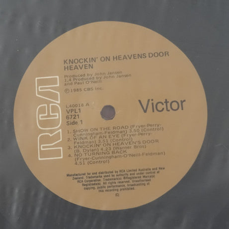 Heaven (13) : Knockin' On Heavens Door (LP, Album)