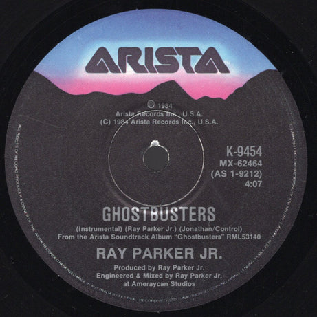 Ray Parker Jr. : Ghostbusters (7", Single)