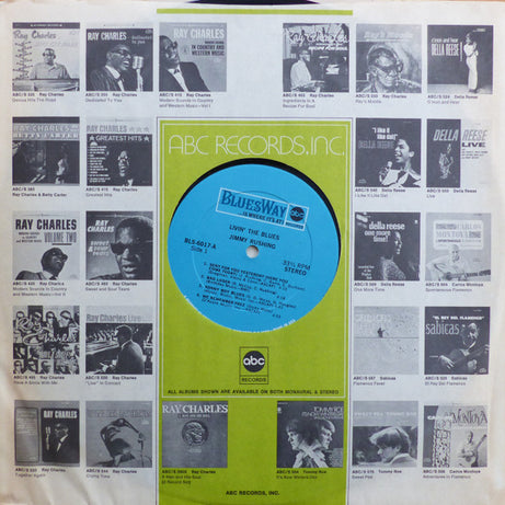 Jimmy Rushing : Livin' The Blues (LP, Album)