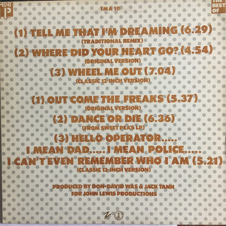 Was (Not Was) : (The Woodwork) Squeaks (LP, MiniAlbum, Comp)