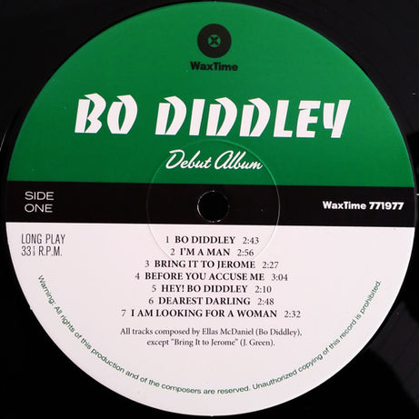 Bo Diddley : Bo Diddley (LP, Album, Comp, Mono, Ltd, RE, 180)