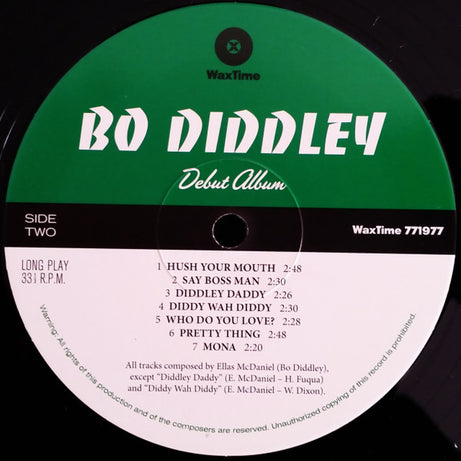 Bo Diddley : Bo Diddley (LP, Album, Comp, Mono, Ltd, RE, 180)