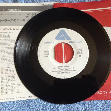 Bay City Rollers : Saturday Night (7", Single)
