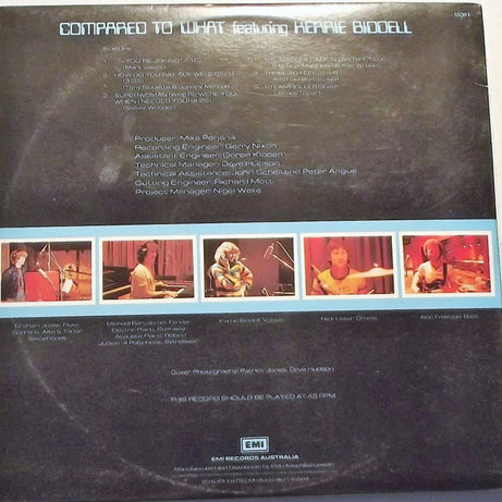 Kerrie Biddell, Compared To What : Compared To What Featuring Kerrie Biddell (LP, Gat)